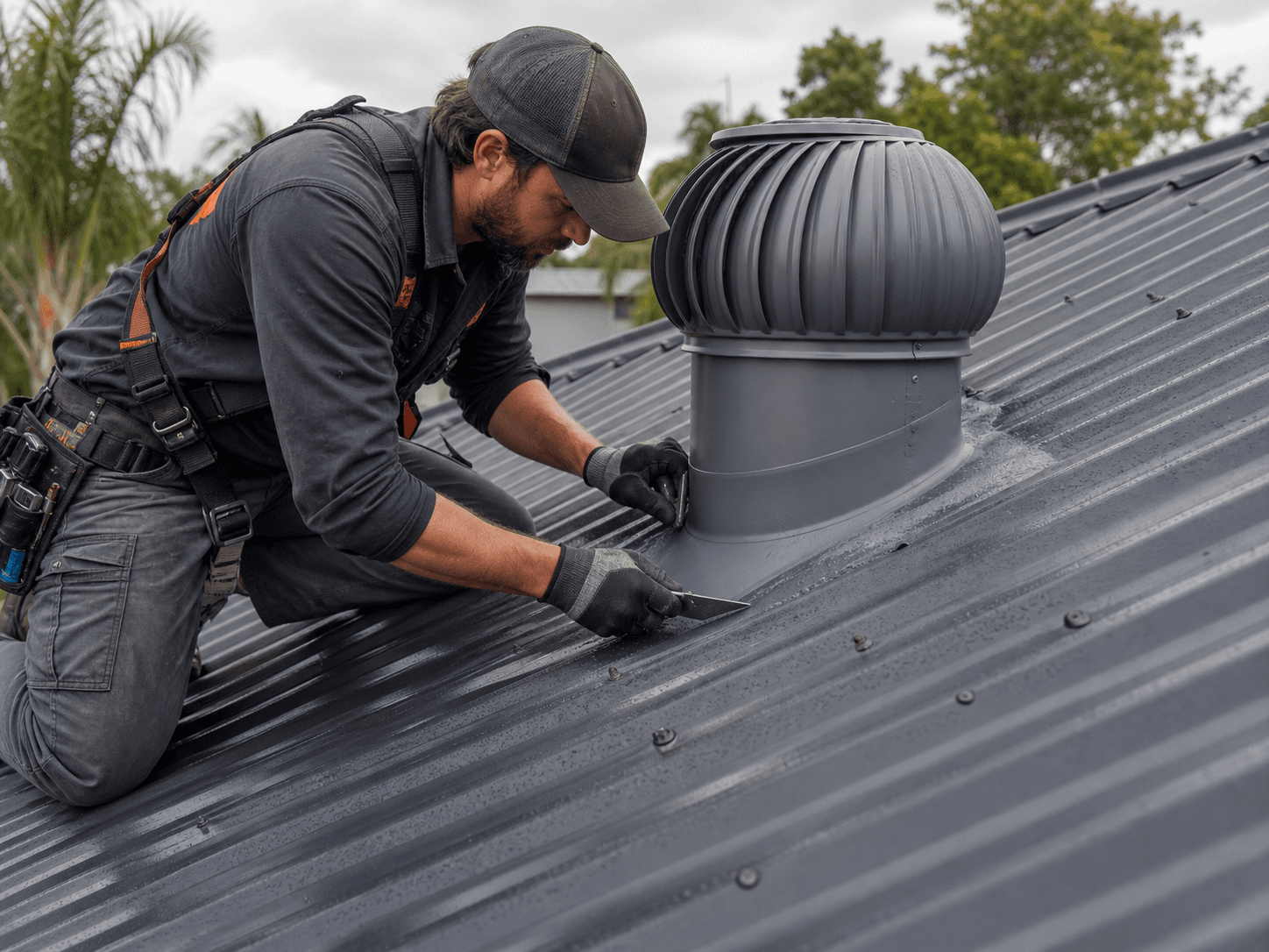 Metal Roof Leak Repairs